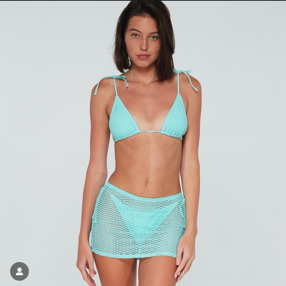 Damsel Crochet Cover-up Skirt